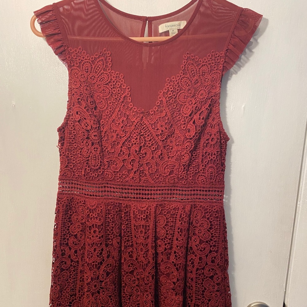 Red Lace Dress